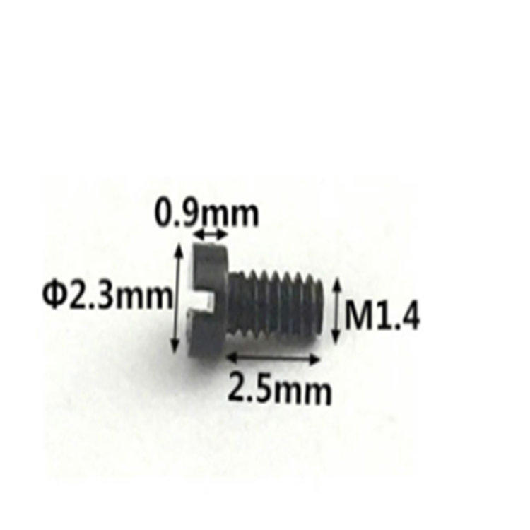 Șurub M1.4 titan mini de dimensiuni mici micro 1,5 mm pentru ochelari