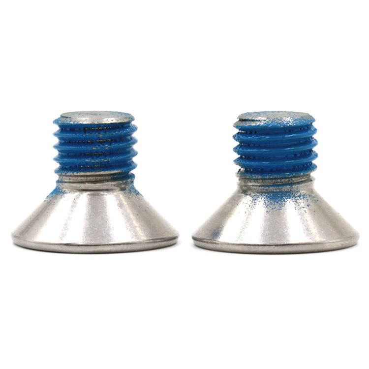 Micro mini-șuruburi cu soclu din oțel inoxidabil, cu cap din nylon