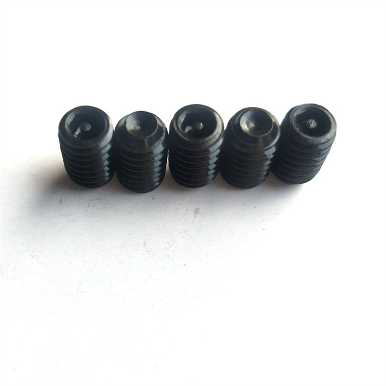 Microșuruburi negre M2 din oțel carbon fără cap