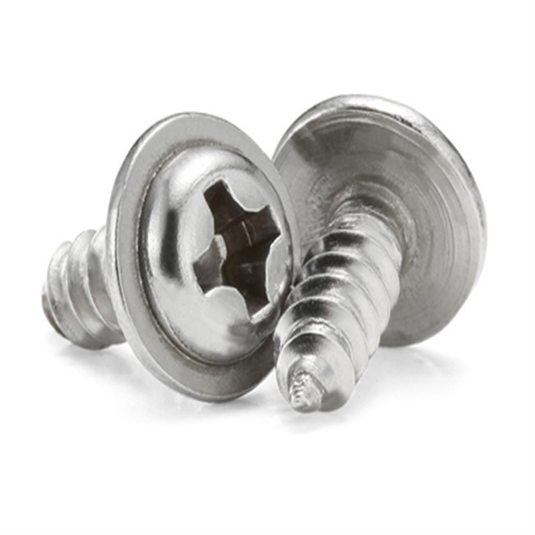 Șurub autofiletant cu cap șaibă din oțel inoxidabil M6 pentru metal