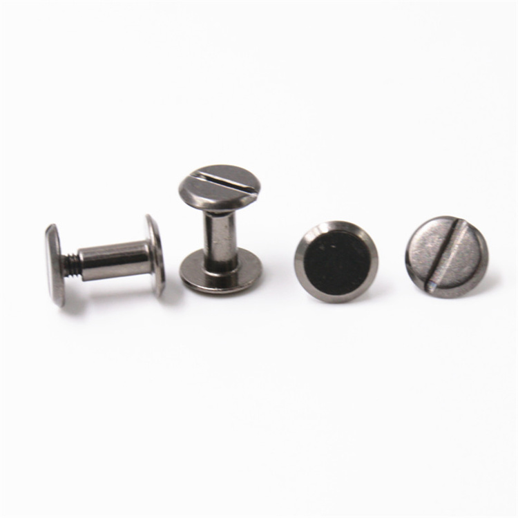 Vânzare fierbinte m4 oțel carbon gun metal stâlp de legare pentru piele