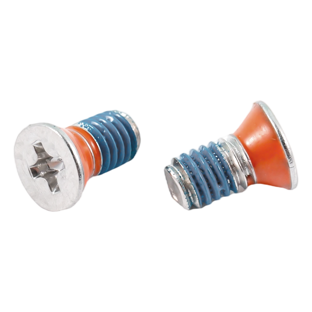 Șuruburi personalizate din oțel inoxidabil cu cap înfundat mic, cu plasture din nailon Șuruburi personalizate din oțel inoxidabil cu cap înfundat mic, cu plasture din nailon