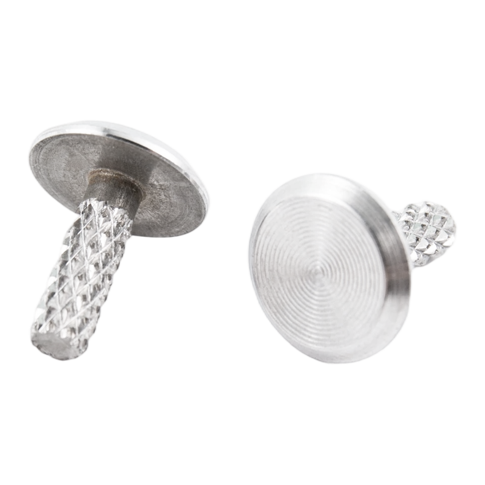 Șuruburi personalizate cu cap plat din oțel inoxidabil cu filet special cu model CD