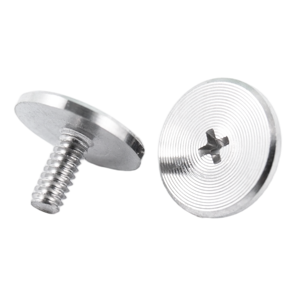 Vânzare fierbinte șuruburi tip CD din oțel inoxidabil cu cap plat mare șuruburi periate cu pată de aluminiu
