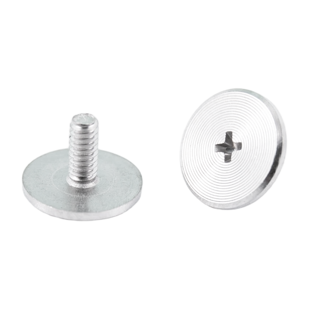 Vânzare fierbinte șuruburi tip CD din oțel inoxidabil cu cap plat mare șuruburi periate cu pată de aluminiu Vânzare fierbinte șuruburi tip CD din oțel inoxidabil cu cap plat mare șuruburi periate cu pată de aluminiu