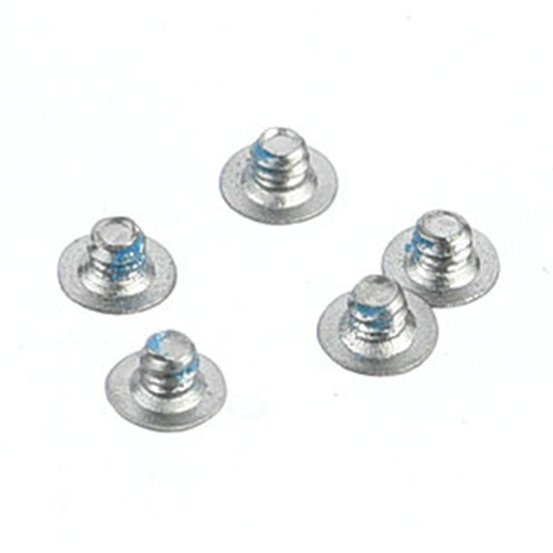 Șurub în formă de Y cu cap plat din oțel inoxidabil M0.8 cu plasture din nailon Șurub în formă de Y cu cap plat din oțel inoxidabil M0.8 cu plasture din nailon