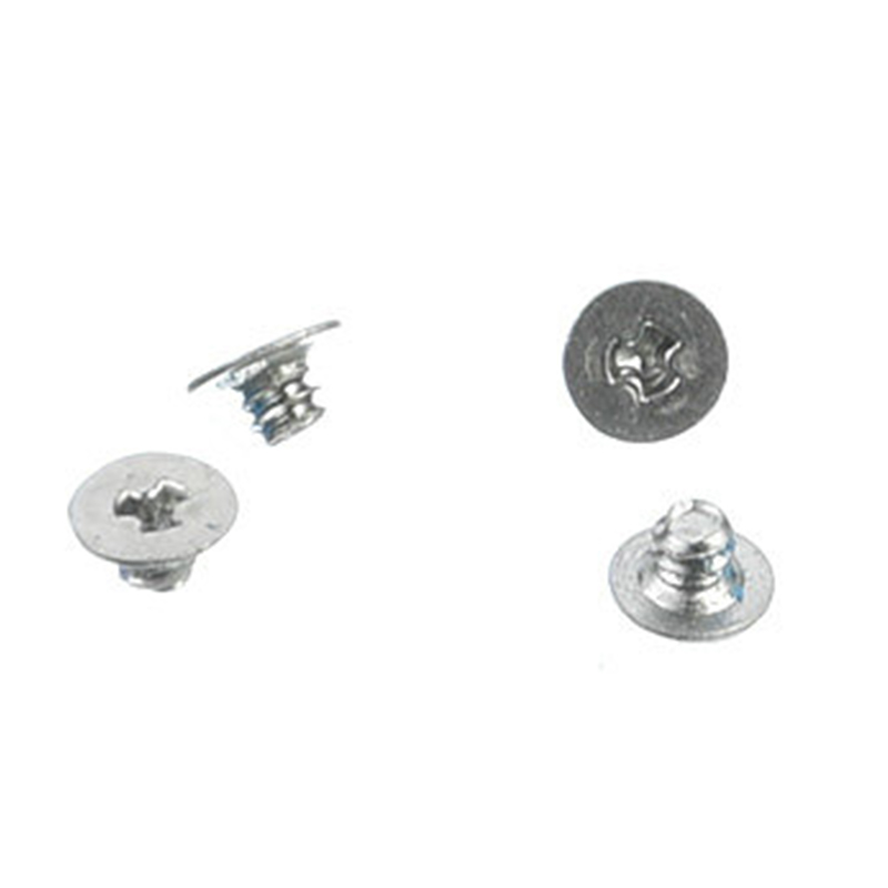 Șurub în formă de Y cu cap plat din oțel inoxidabil M0.8 cu plasture din nailon