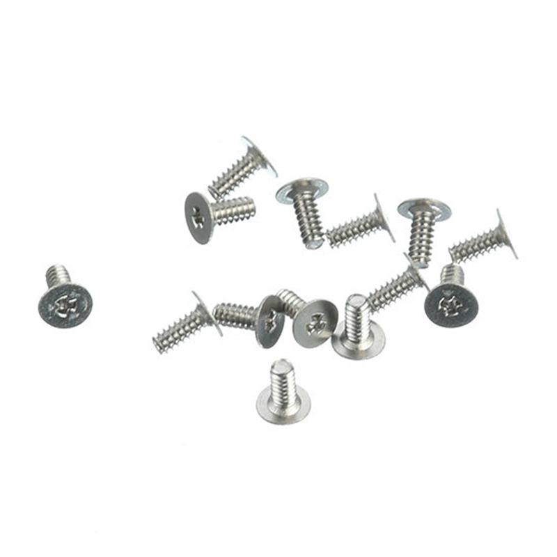 Customized M0.8 carton steel flat head Y-shape screw with nickel plated Customized M0.8 carton steel flat head Y-shape screw with nickel plated