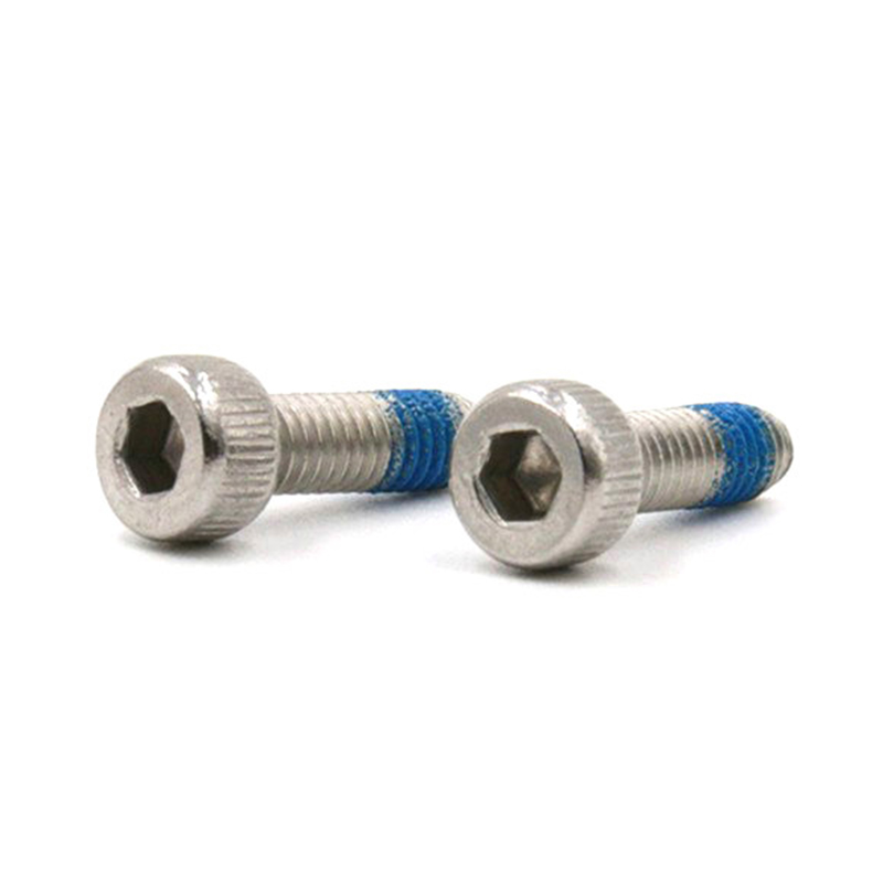 Microsurub cu cap de umplere cu cap hexagonal cu plasture din nailon Microsurub cu cap de umplere cu cap hexagonal cu plasture din nailon