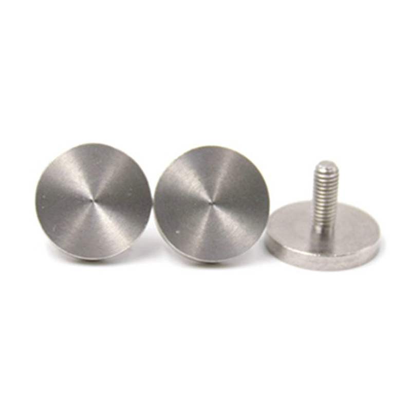 Șurub cu cap plat mare din oțel inoxidabil satinat M3 Șurub cu cap plat mare din oțel inoxidabil satinat M3