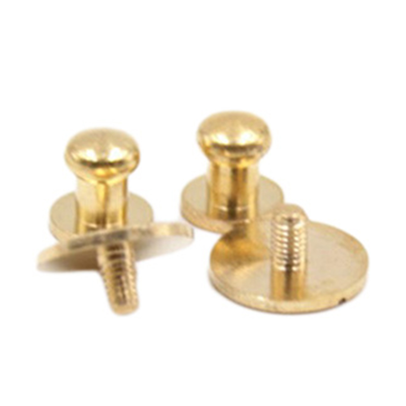 New design Solid Brass Sam Brown Button Stud For leather New design Solid Brass Sam Brown Button Stud For leather
