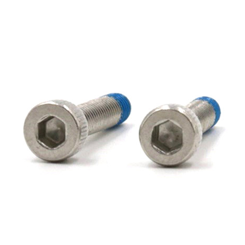 Șurub cu cap cupa M3 din oțel inoxidabil cu cap hexagonal cu plasture din nailon Șurub cu cap cupa M3 din oțel inoxidabil cu cap hexagonal cu plasture din nailon