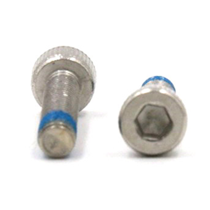 Șurub cu cap cupa M3 din oțel inoxidabil cu cap hexagonal cu plasture din nailon Șurub cu cap cupa M3 din oțel inoxidabil cu cap hexagonal cu plasture din nailon