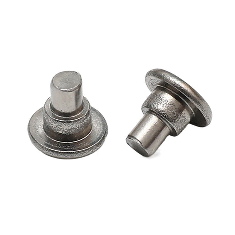 Șurub cu umăr din oțel carbon placat cu zinc, alb albastru, non-standard