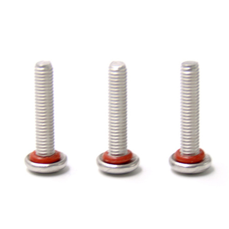 Pan head stainless steel m3 o ring groove machine sealing screws Pan head stainless steel m3 o ring groove machine sealing screws