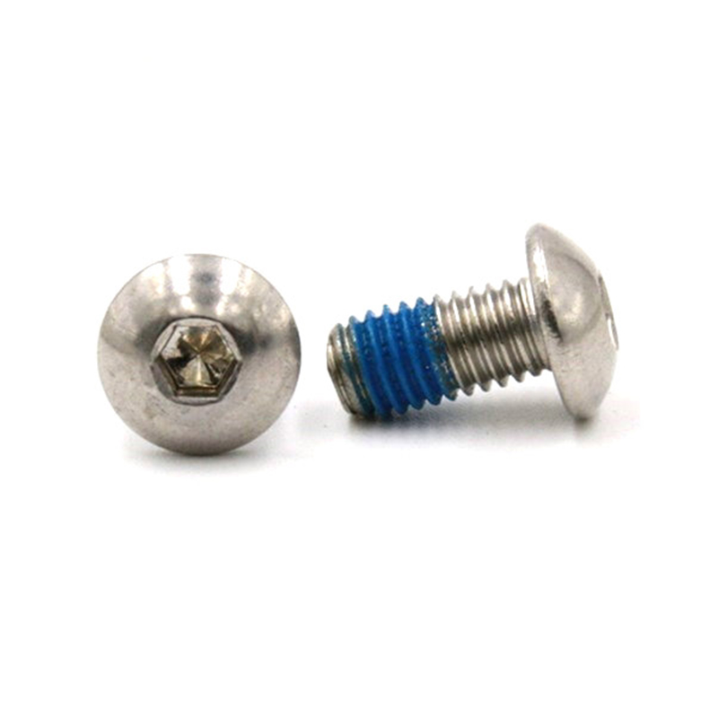 Șurub mic de blocare cu cap buton din oțel inoxidabil Șurub mic de blocare cu cap buton din oțel inoxidabil
