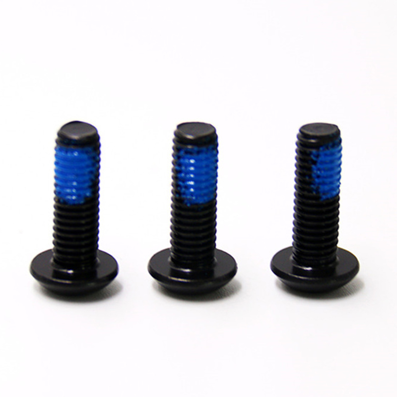 Grade10.9 m5 button head carbon steel nylon patch screw Grade10.9 m5 button head carbon steel nylon patch screw