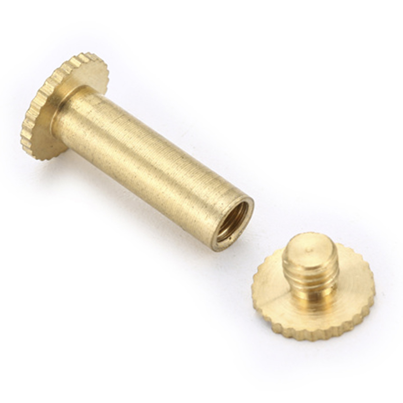 Design nou, șurub de microlegare cu cap moletat de 4 mm pentru meniu