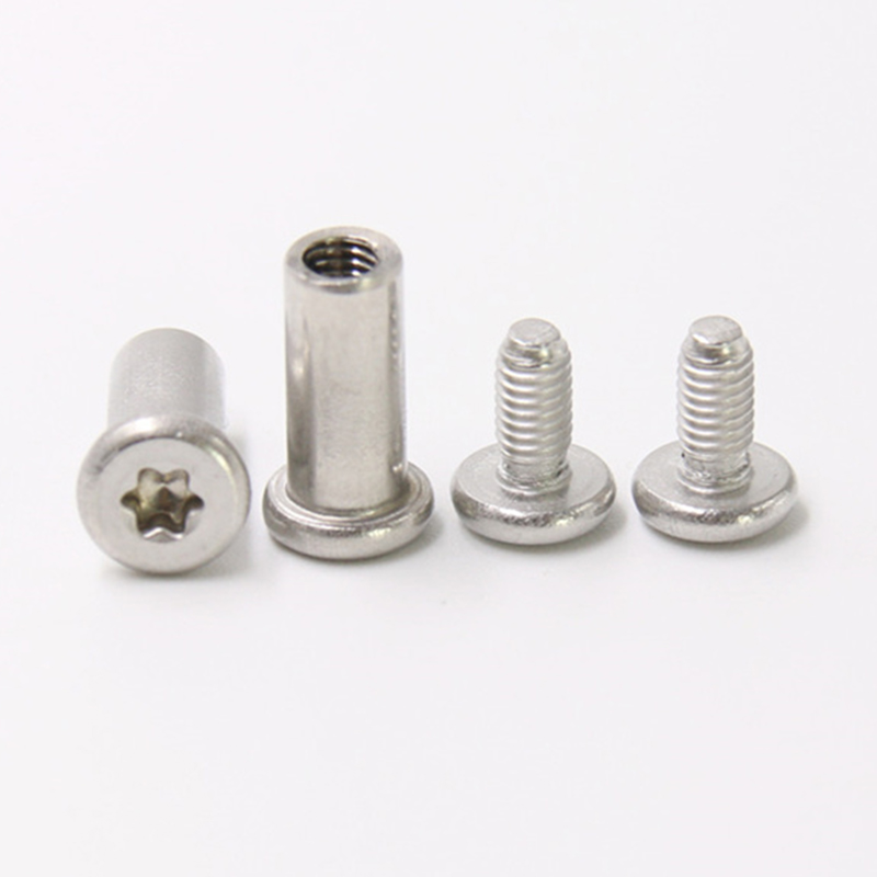 Stainless steel m3 torx head male and female screw for knife Stainless steel m3 torx head male and female screw for knife