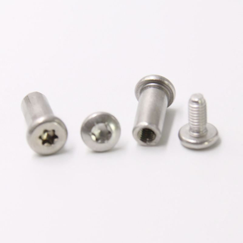 Stainless steel m3 torx head male and female screw for knife Stainless steel m3 torx head male and female screw for knife