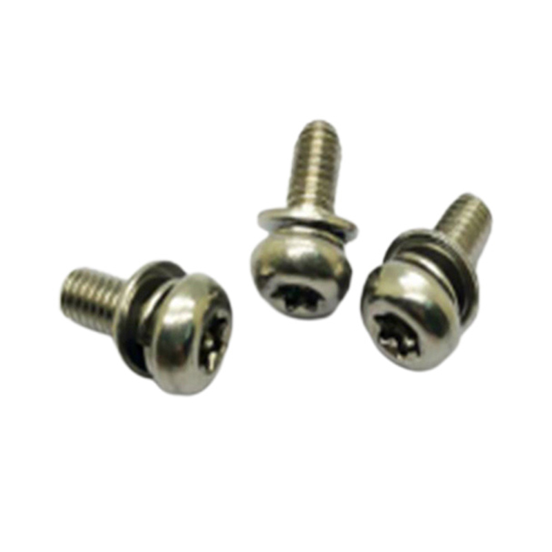 Șurub combinat cu cap cilindric Torx cu șaibă elastică