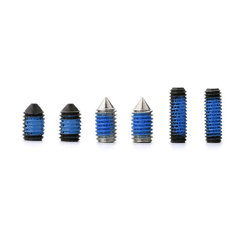Șurub de fixare cu cap cu cap hexagonal cu plasture din nailon Șurub de fixare cu cap cu cap hexagonal cu plasture din nailon