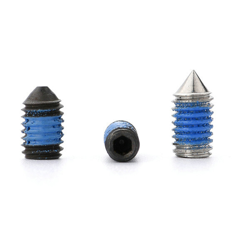 Șurub de fixare cu cap cu cap hexagonal cu plasture din nailon