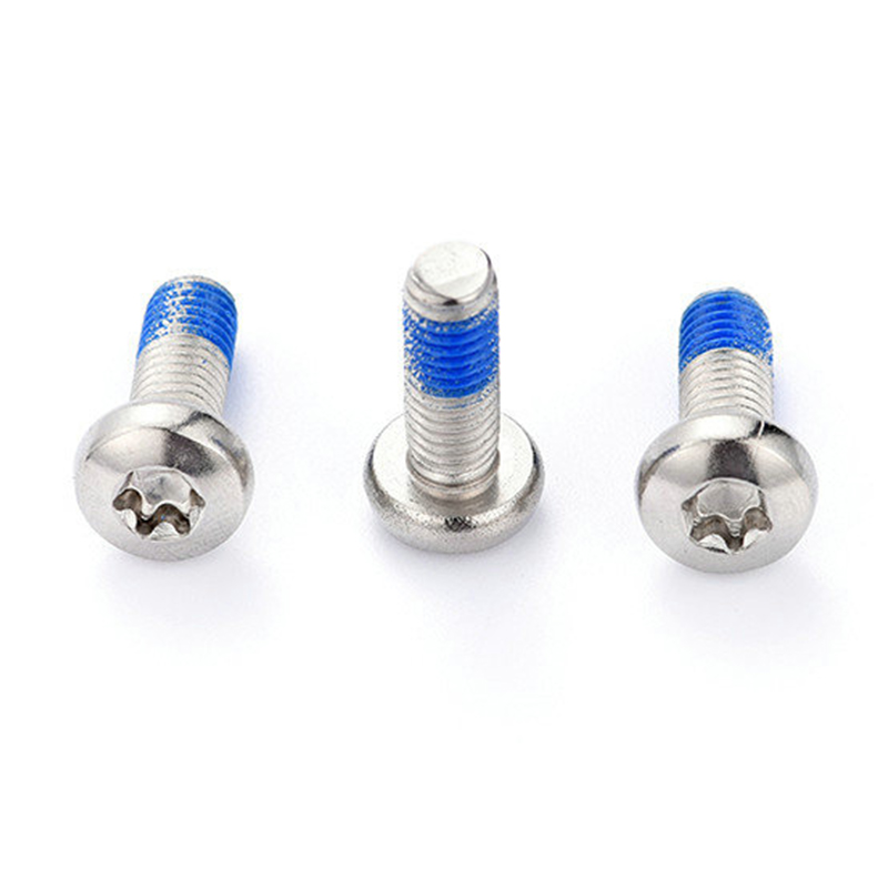 Șurub M3 cu cap rotund torx cu plasture din nailon Șurub M3 cu cap rotund torx cu plasture din nailon