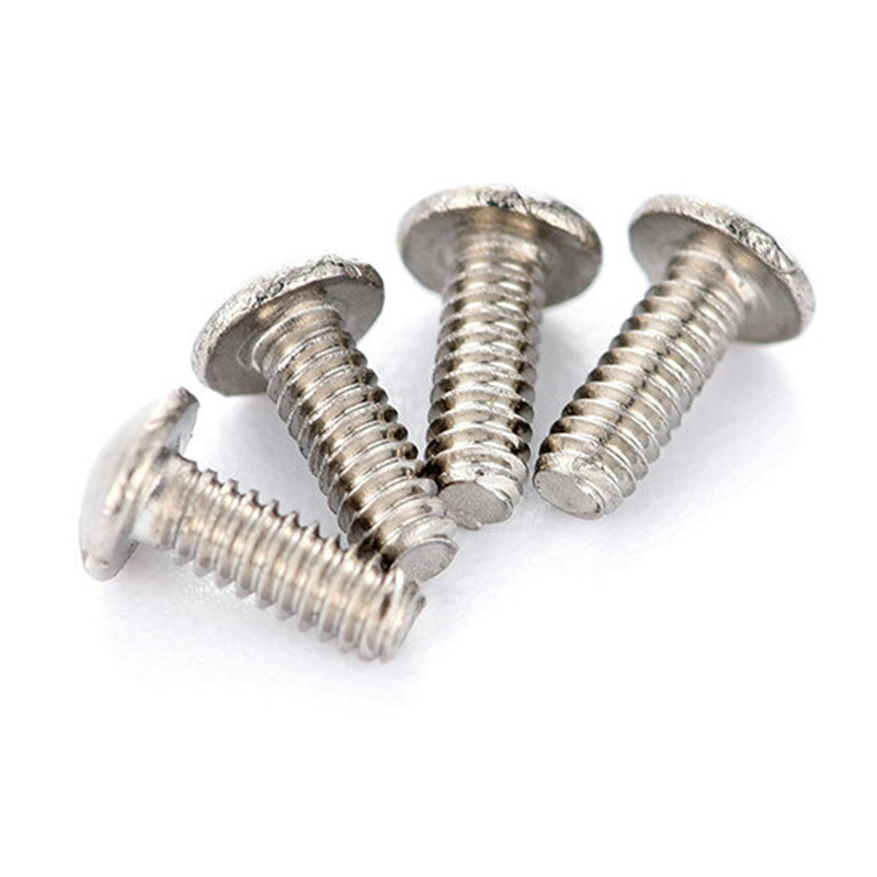 Stainless steel round head slotted micro screw Stainless steel round head slotted micro screw