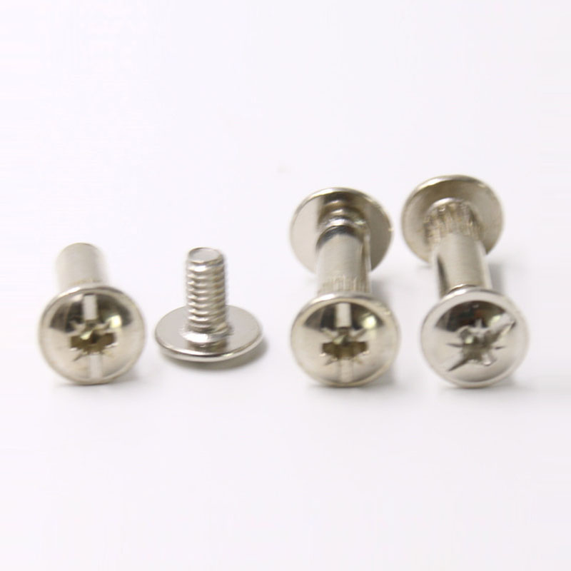 Customized stainless steel knurled head m5 account book screws Customized stainless steel knurled head m5 account book screws