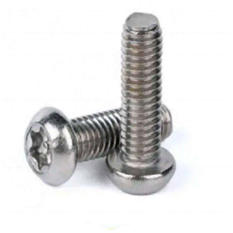 Șurub de siguranță torx cu 6 lobi cu cap de buton ISO7380