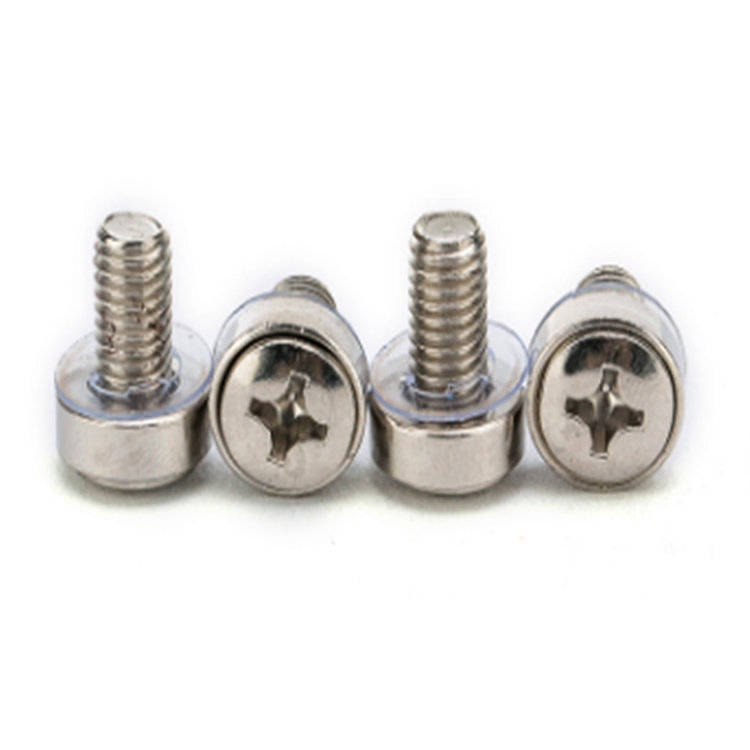Șurub pentru rack cu cap oval placat cu nichel M4 pentru dulap pentru servere Șurub pentru rack cu cap oval placat cu nichel M4 pentru dulap pentru servere